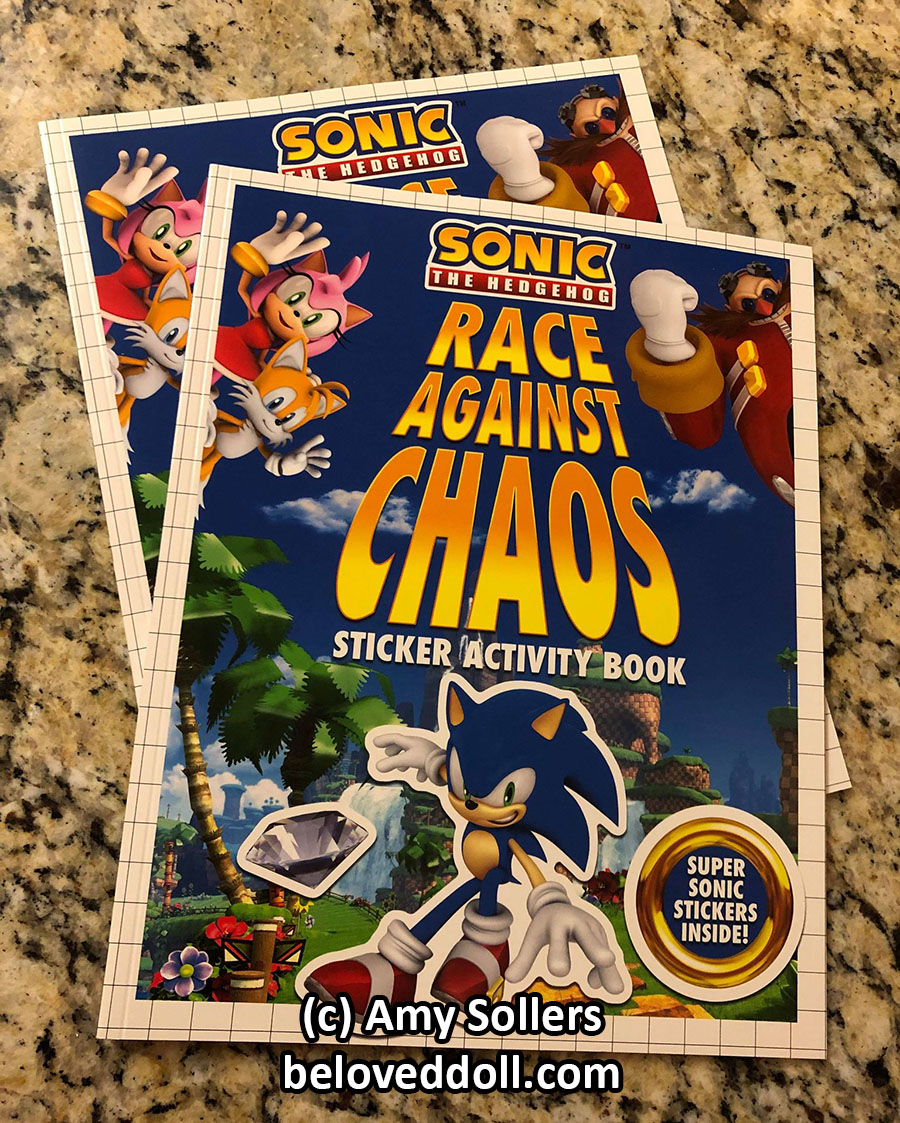 Race Against Chaos Sticker Activity Book